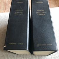 Dizionario italiano latino Calonghi Badellino