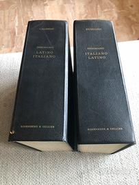 Dizionario italiano latino Calonghi Badellino