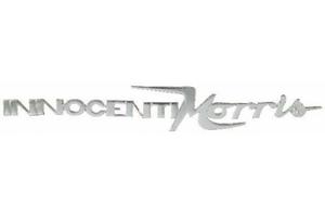 Scritta Emblema Targhetta auto Innocenti Morris