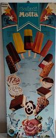 Tabella pubblicitaria gelati Motta