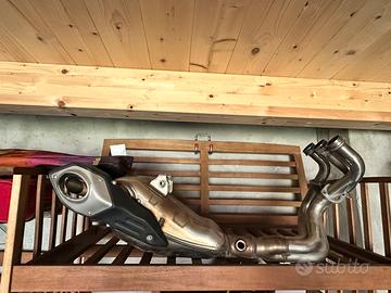 Scarico originale Yamaha MT09 2017-2020
