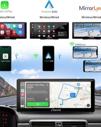 CARPURIDE W103 Nuovissimo Senza Fili Autoradio