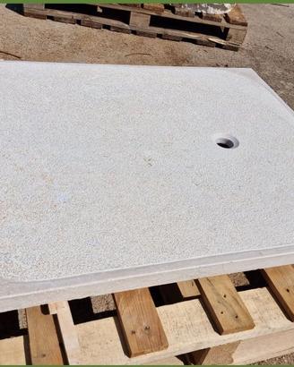 Piatto Doccia in Marmo di Trani cm. 100x80x4 h.
