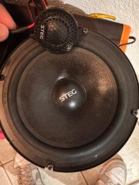 CASSE AUTO STEG 165mm+ Tweeter