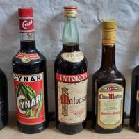 Bottiglie liquore vintage