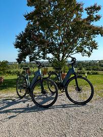 Coppia bici elettriche e-bike Brera Uptime