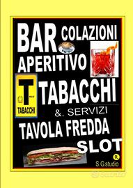 Bar tabacchi lotto slot