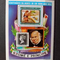 Francobolli Sao Tome' e Principe 1980 fogli. mnh