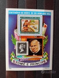 Francobolli Sao Tome' e Principe 1980 fogli. mnh