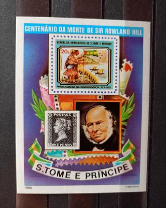 Francobolli Sao Tome' e Principe 1980 fogli. mnh