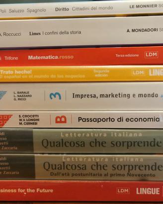 libri di testo 4 e 5 indirizzo RIM