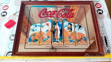 Quadro specchio Coca Cola
