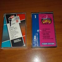 LOTTO 2 MUSICASSETTA MC TAPE KARAOKE 🎤   CANTA TU