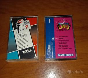 LOTTO 2 MUSICASSETTA MC TAPE KARAOKE 🎤   CANTA TU
