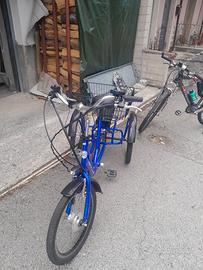 bicicletta triciclo elettrica