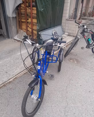 bicicletta triciclo elettrica