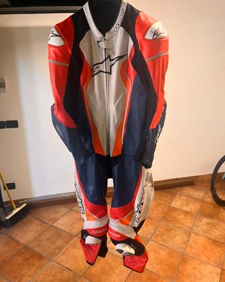 Tuta in pelle Alpinestars TG 56