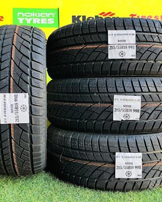 X4: Invernali 215/55R18 99H -EVERGREEN- al 100%