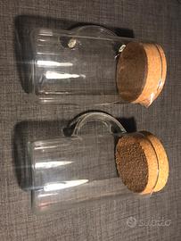 Brocca caraffa ikea vetro sughero
