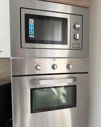 Forno e microonde incasso