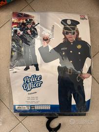 Costume carnevale poliziotto