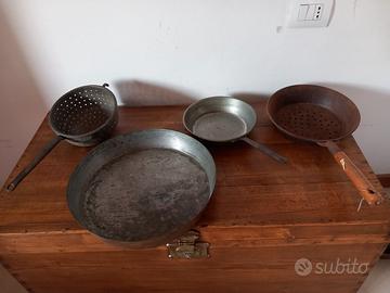 Tegami di rame vecchi