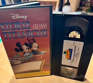 VHS DISNEY STORIE QUASI TITANICHE - RARO