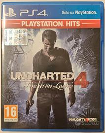 Uncharted 4: Fine di un Ladro PlayStation 4 ITALIA