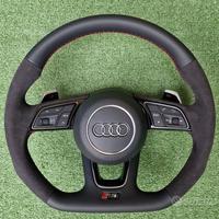 Volante Piatto Audi RS S Pelle Alcantara 2016-2023