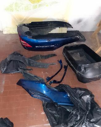 ricambi Burgman 400 tappetini e plastiche
