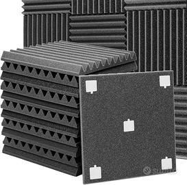 Pannelli Fonoassorbenti 15 Pezzi 30×30×3cm