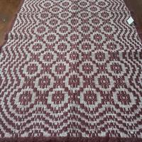 Arte Sarda tappeto, copriletto, lino,lana