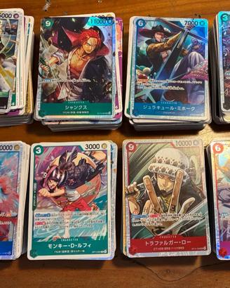 Lotto Carte One Piece Varie Rarità ed Espansioni