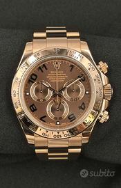 Rolex Daytona oro rosa