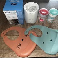 Scalda biberon  chicco + kit
