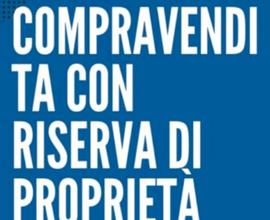 Compravendita con riserva di Proprietà