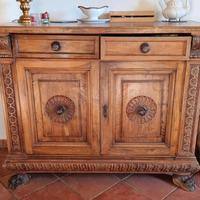 Credenza antica in legno massello