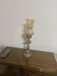 Lampada argento antica