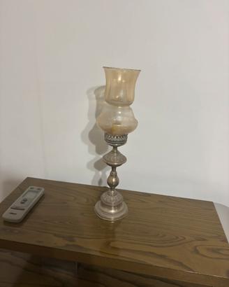 Lampada argento antica