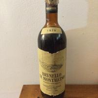 Vino Brunello di montalcino 1979