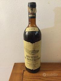 Vino Brunello di montalcino 1979