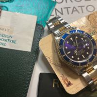 Rolex Submariner Purple 16613