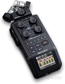 Zoom H6-BLK  Registratore Audio a 6 tracce 24Bit