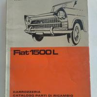 FIAT 1500 L Catalogo Ricambi CARROZZERIA originale