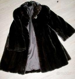 Pelliccia in v i s o n e  testa di moro – Vintage