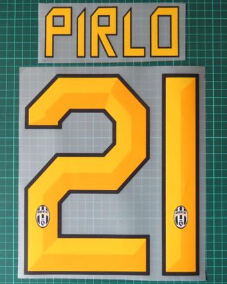 Nameset completo #21 PIRLO Juventus 2011/2012