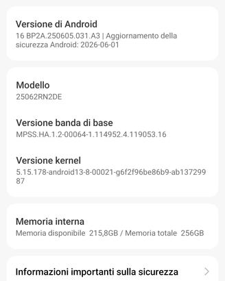 Xiaomi REDMI note 15 come nuovo