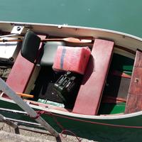 barca in alluminio canadian con motore e carrello