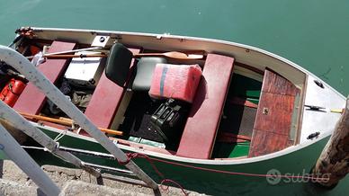 barca in alluminio canadian con motore e carrello