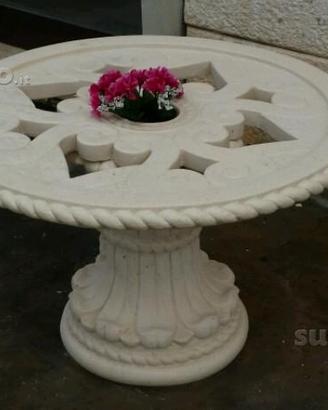 Tavolino in polvere di marmo